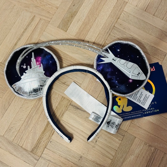 Mickey Mouse: The Main Attraction Space Mountain Ears, Brand New with Tags! - Picture 2 of 2